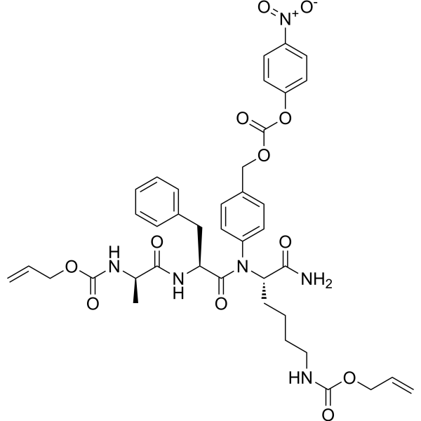 Aloc-D-Ala-Phe-Lys(Aloc)-PAB-PNP 253863-34-2
